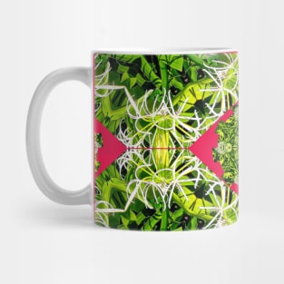 Beautiful Swamp lily flower pattern. Mug